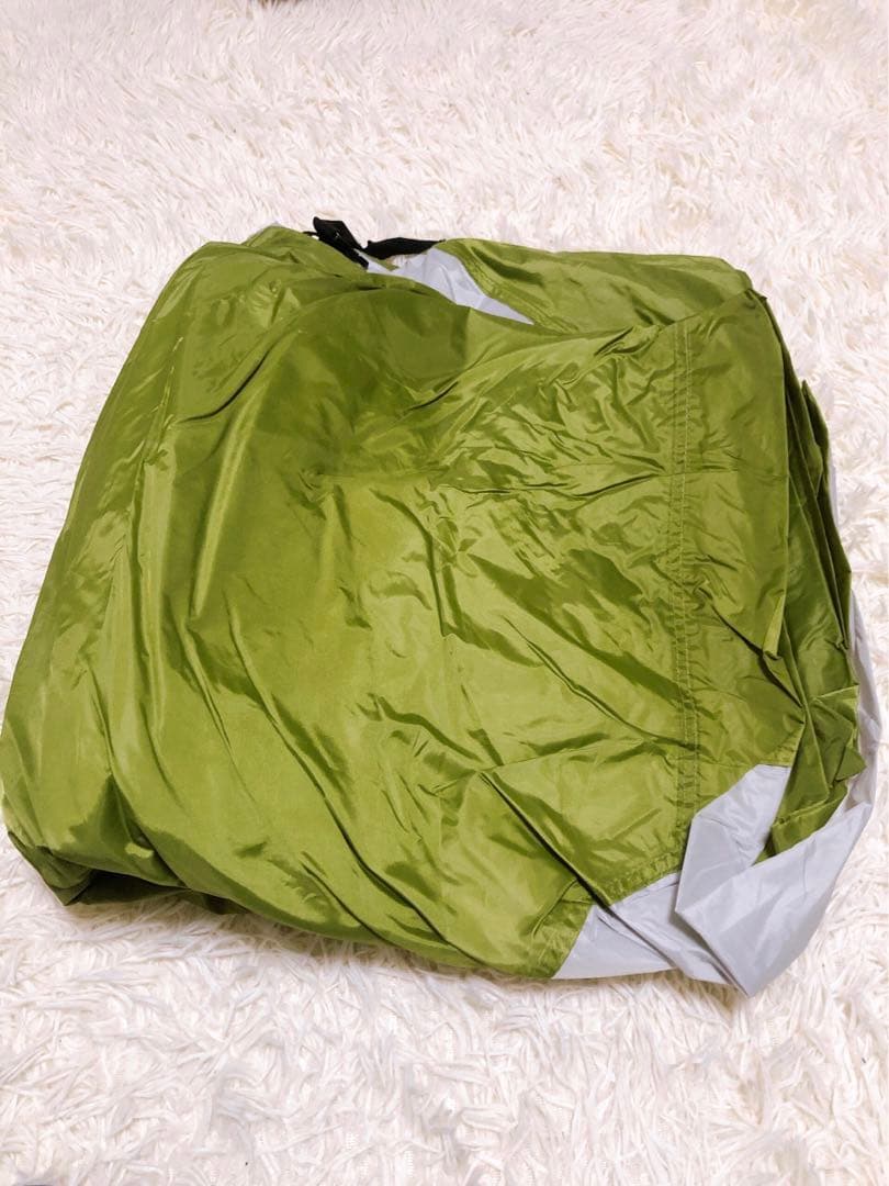 【美品】キャプテンスタッグ グリーンステージ 2ルーム ドームテント キャンプ