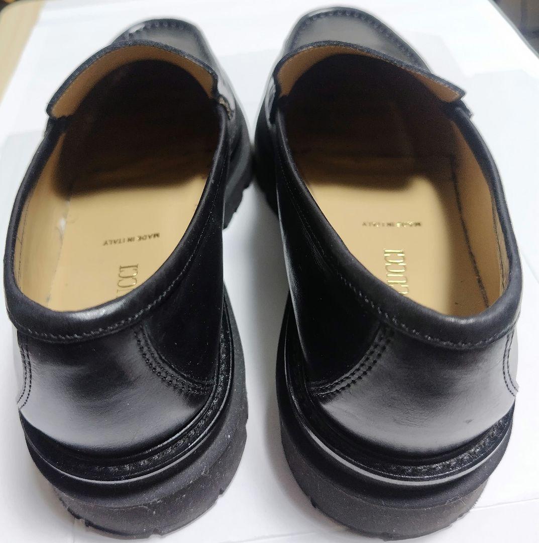 ✦極美品✦ PASCUCCI ローファー パスクッチ 厚底 黒 36 スリッポン