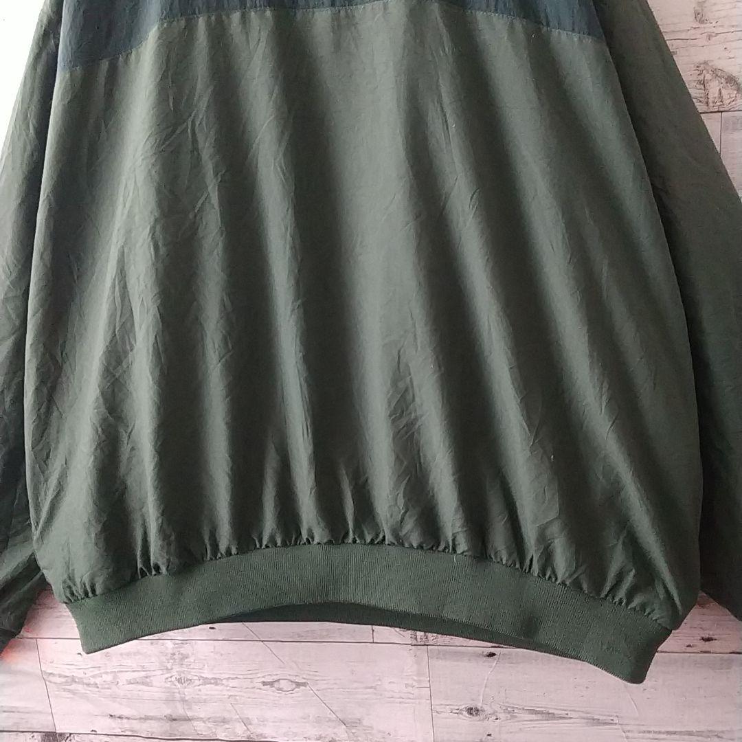 希少サイズ☆90s ナイキ 刺繍センターロゴ ナイロンジャケット XL USA製