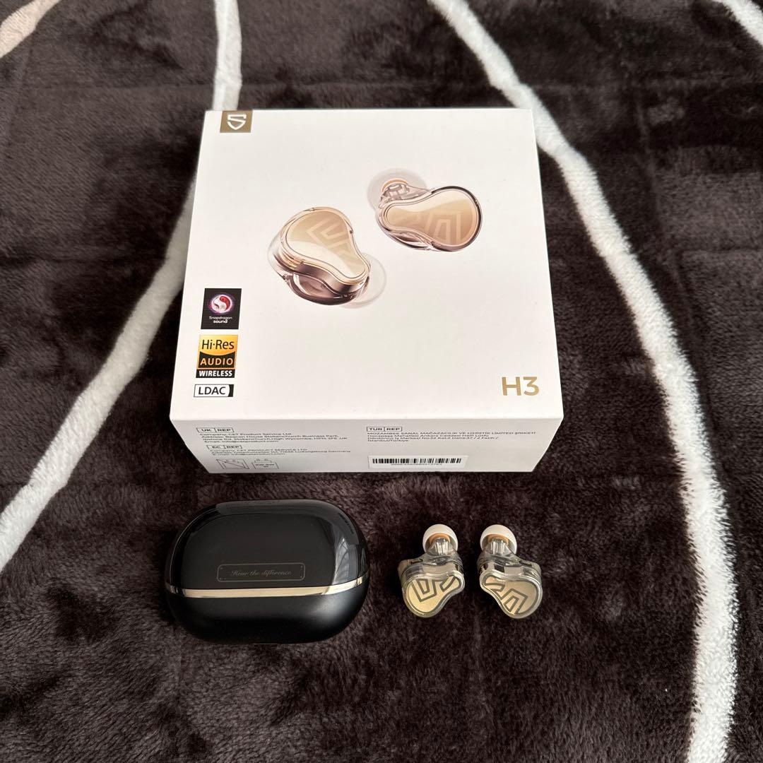 SOUNDPEATS H3 ワイヤレスイヤホン