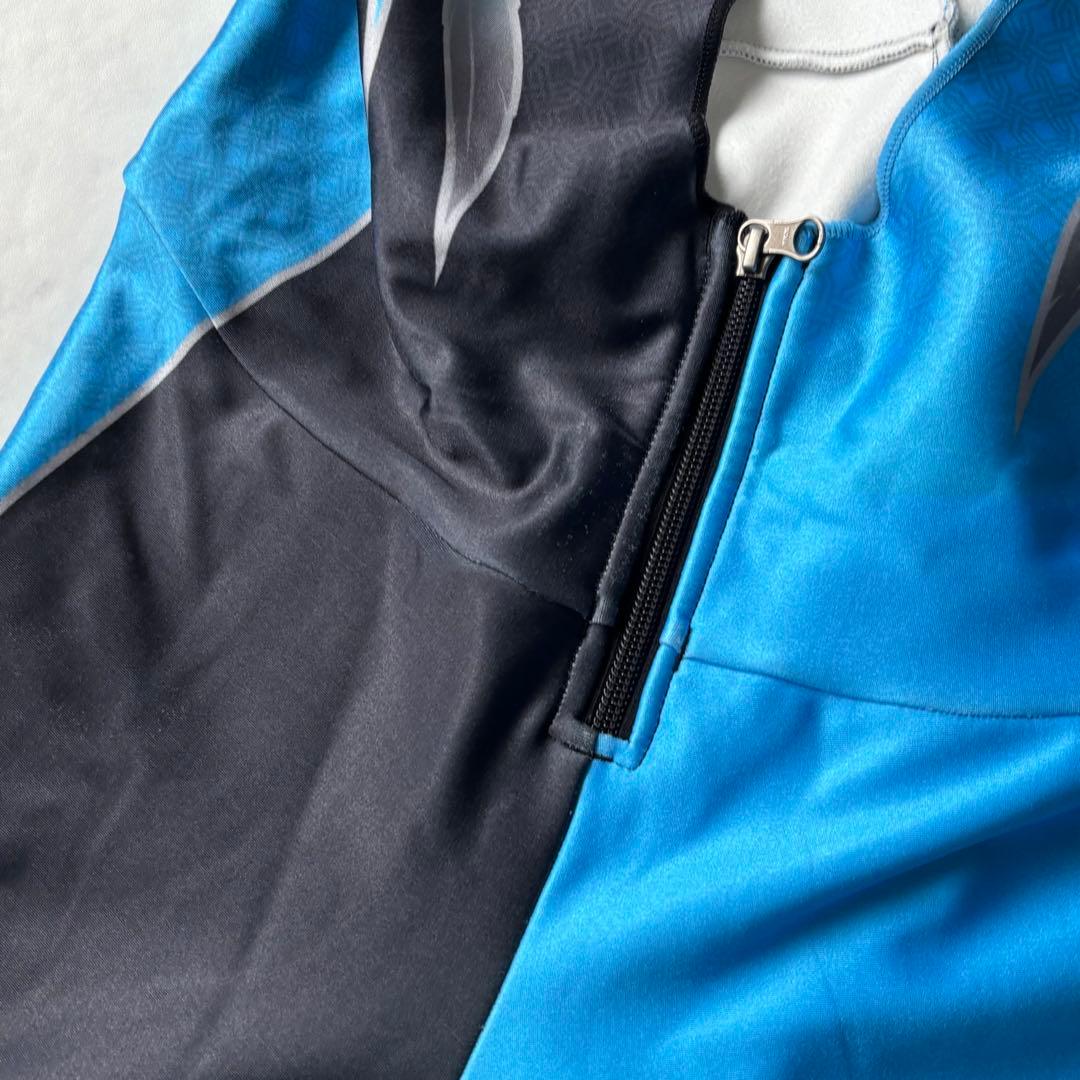 ONYONE スキー GSレーシングスーツ 青黒　セットアップ◆6900