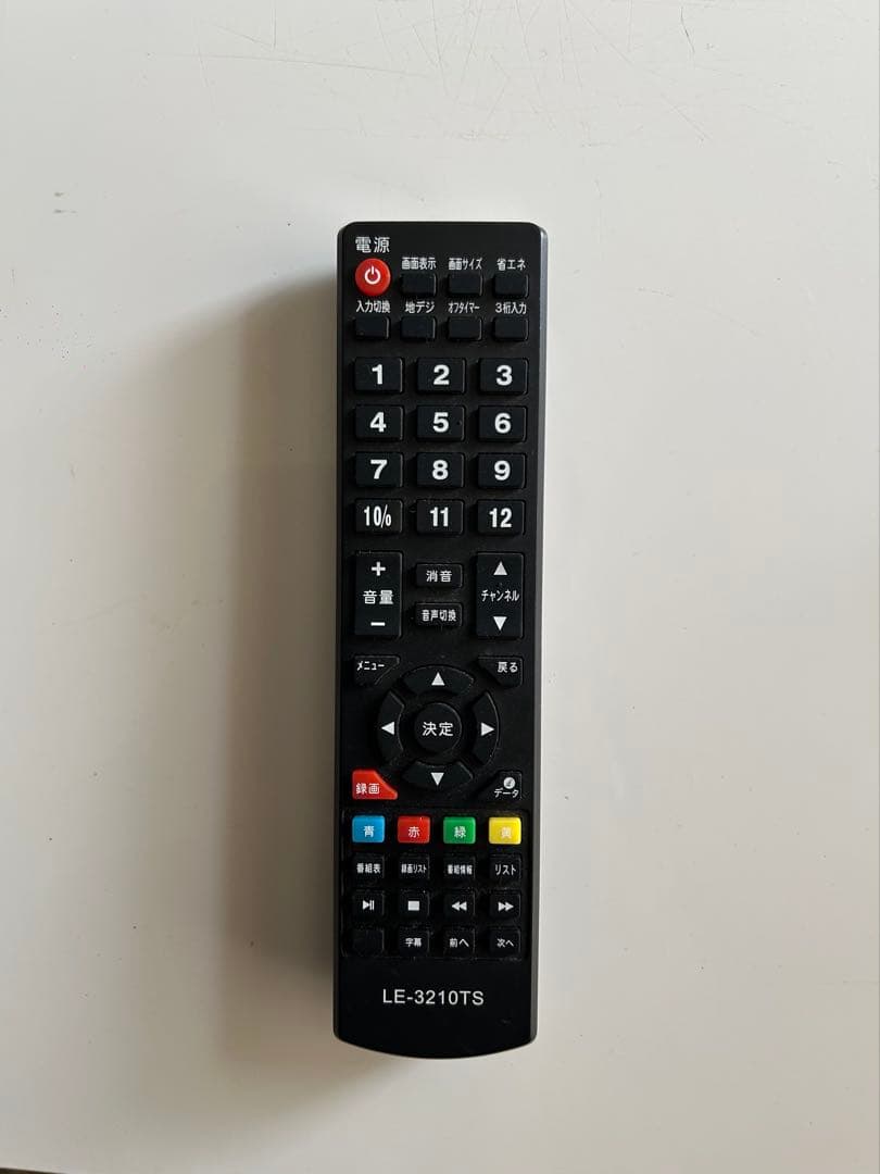 TEES 32V型　超極美品‼️USB録画付き　地上デジタルハイビジョン液晶TV