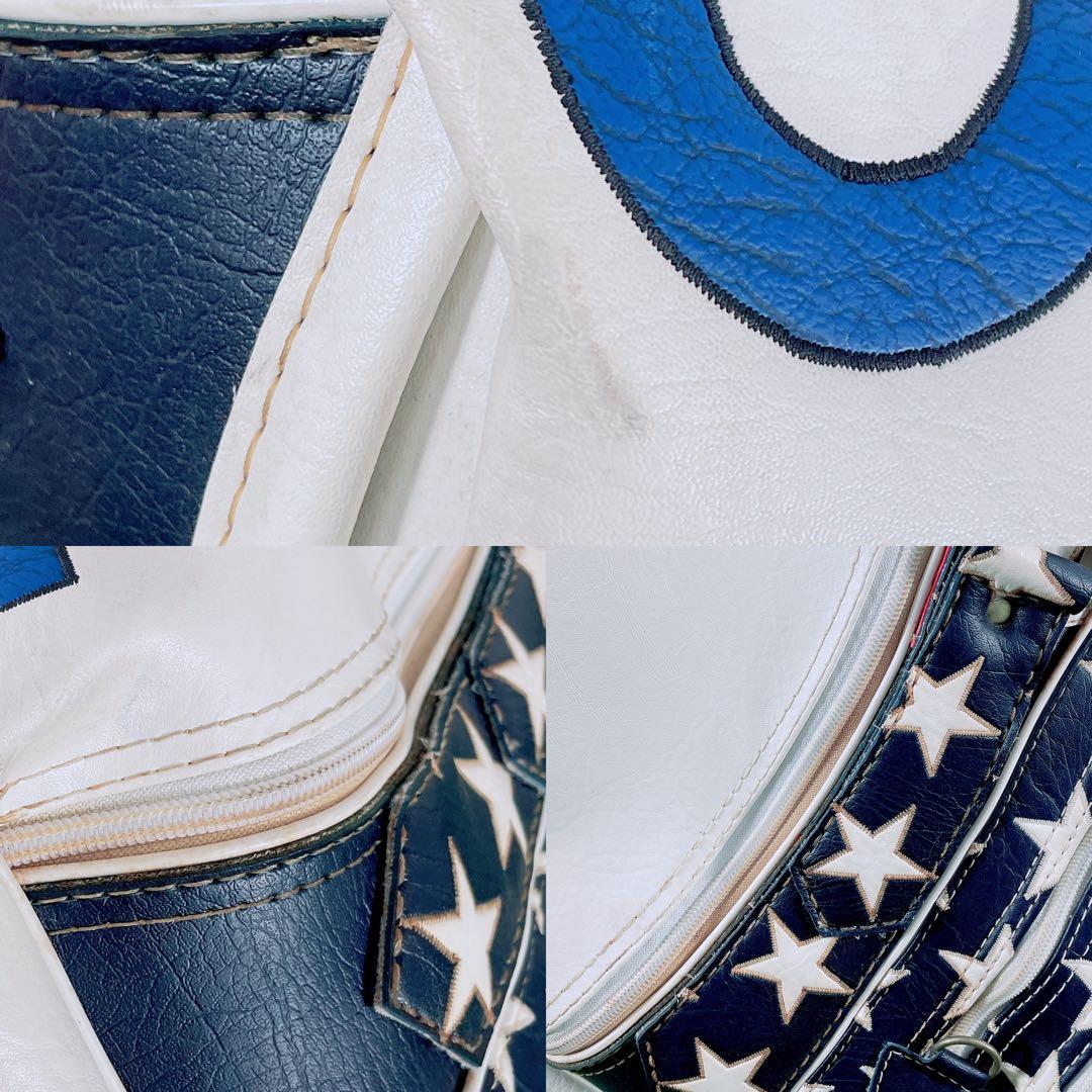 ゴルフ　6口　キャディバッグ　ベルディングスポーツ　星条旗　N1930