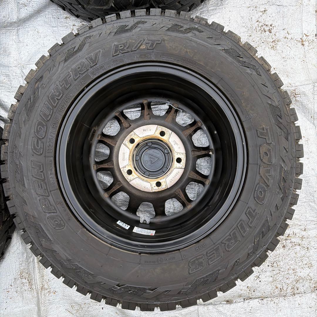 デルタフォースオーバル オープンカントリーRT16インチアルミナット付