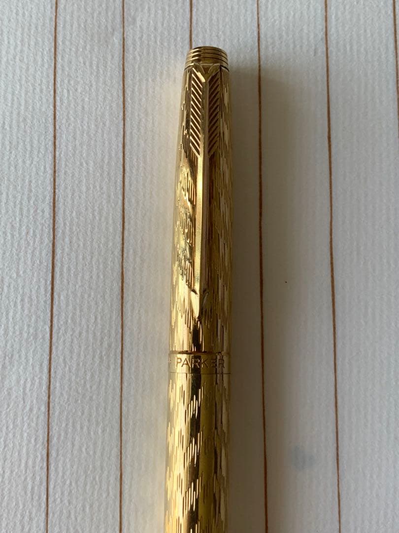 パーカー PARKER 75 14Kペン先 ゴールド万年筆