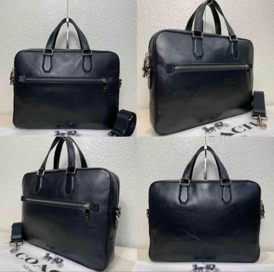 【COACH】コーチ2way ビジネスバッグ　ショルダーバッグ