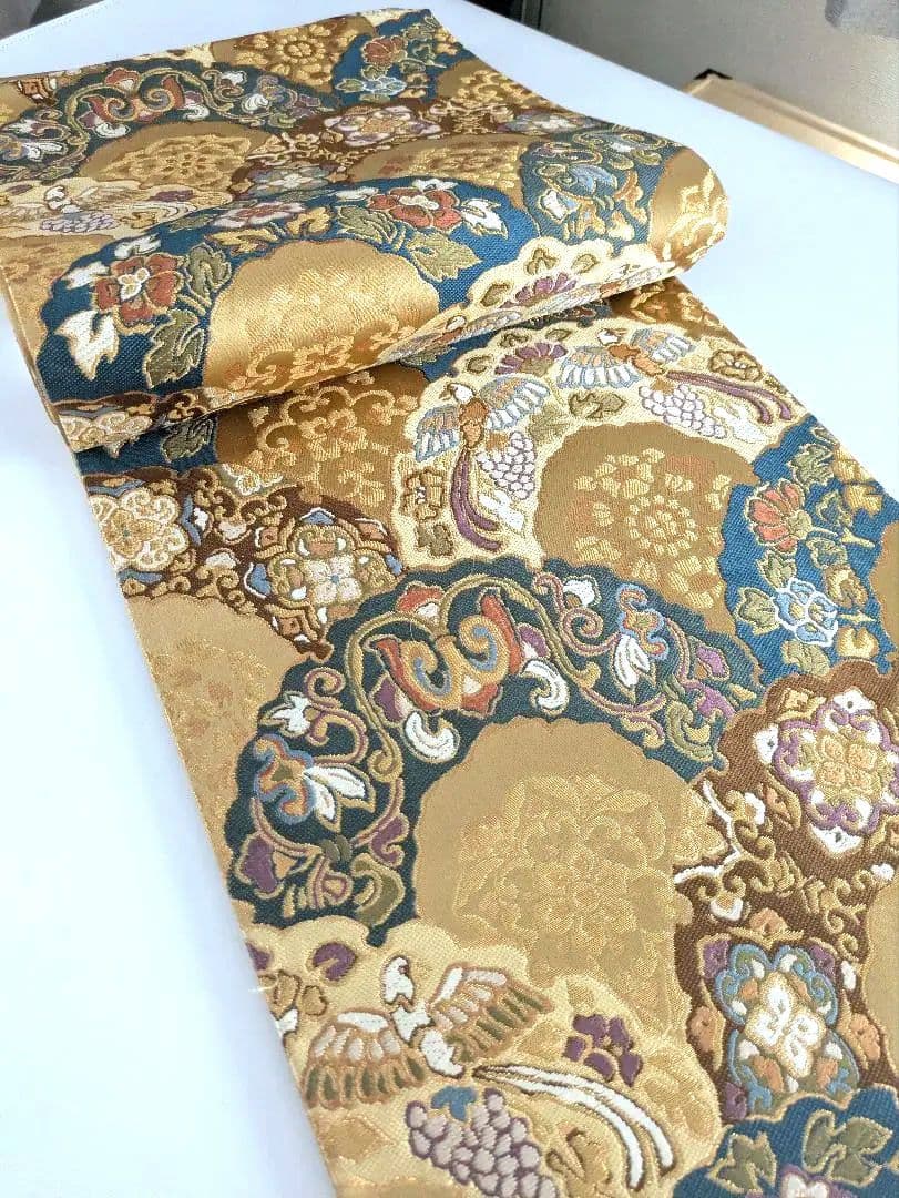 ぱ*ぴ様 正絹西陣織伝統工芸士フォーマル鳳凰雪輪文様