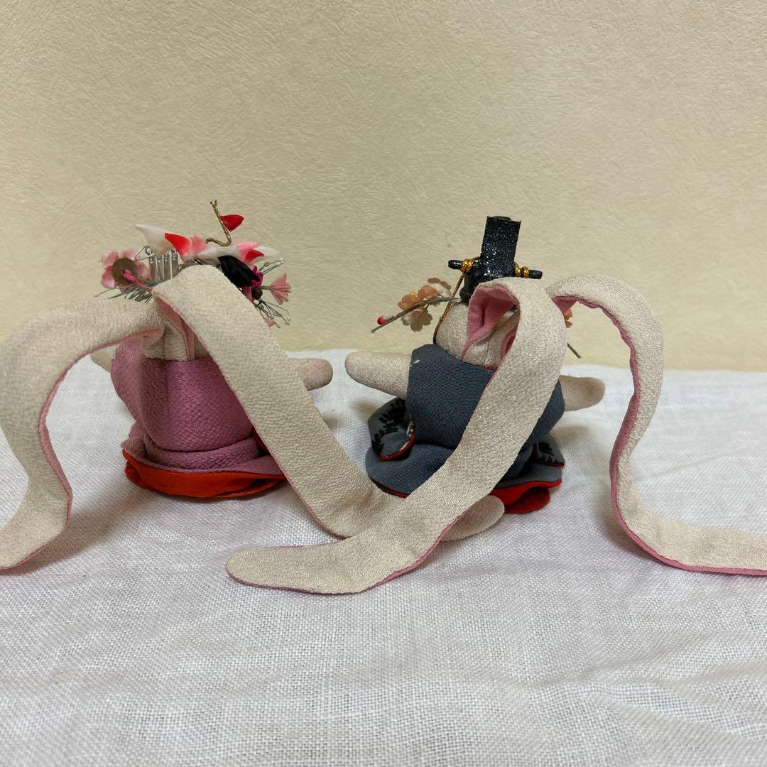 栗崎和風さんのうさぎ雛　色々セット　検辻村寿三郎