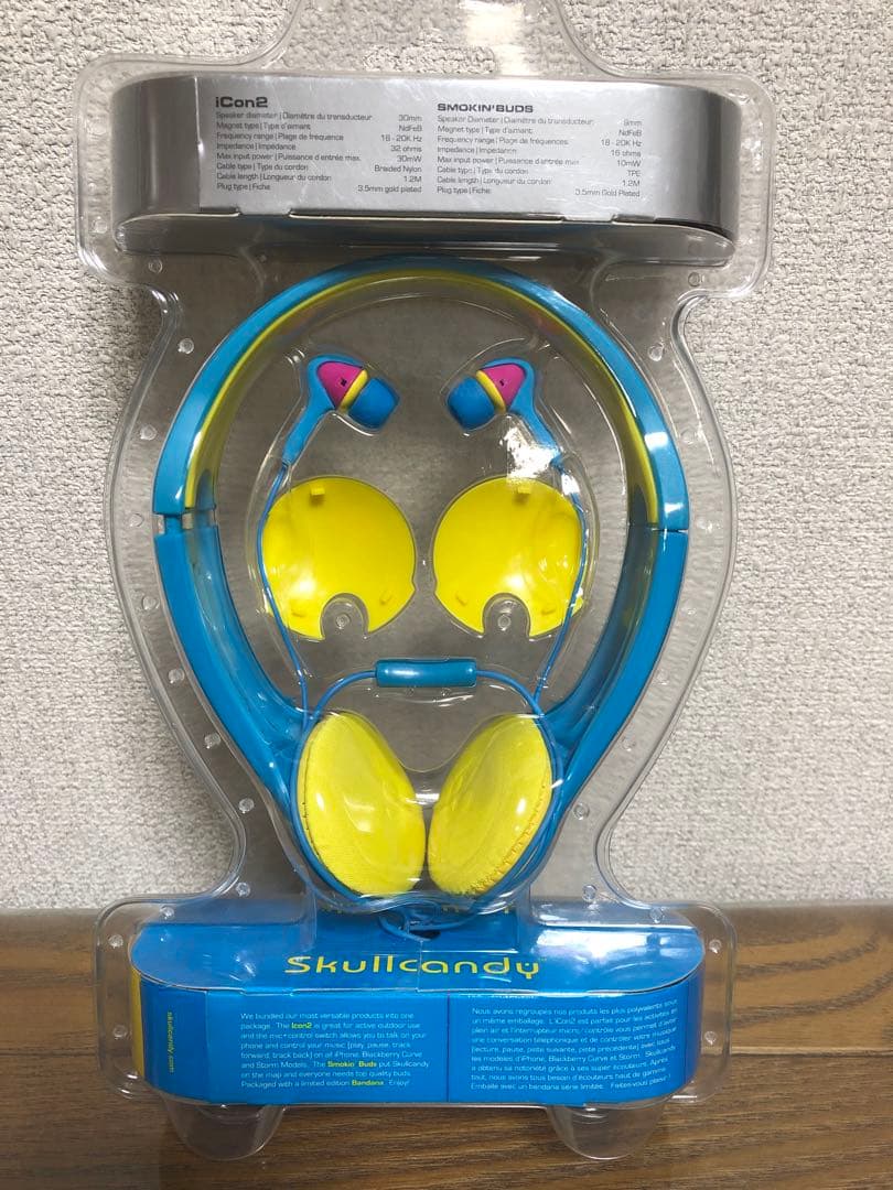 日本未発売 スカルキャンディ ヘッドホン イヤホン バンダナ 限定 icon2