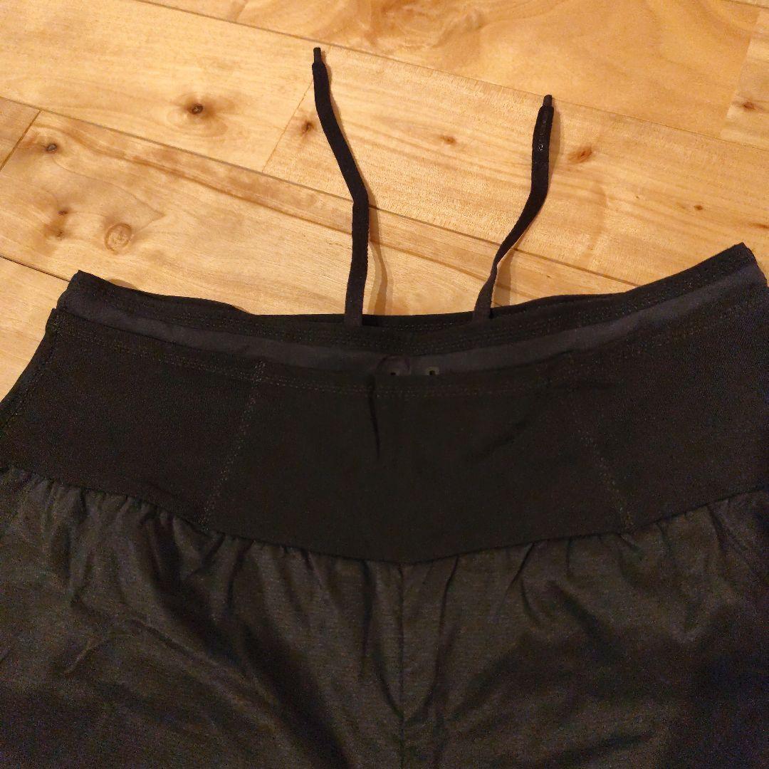 THE NORTH FACE ブラック ホワイトライトタイツ ＬNB82375