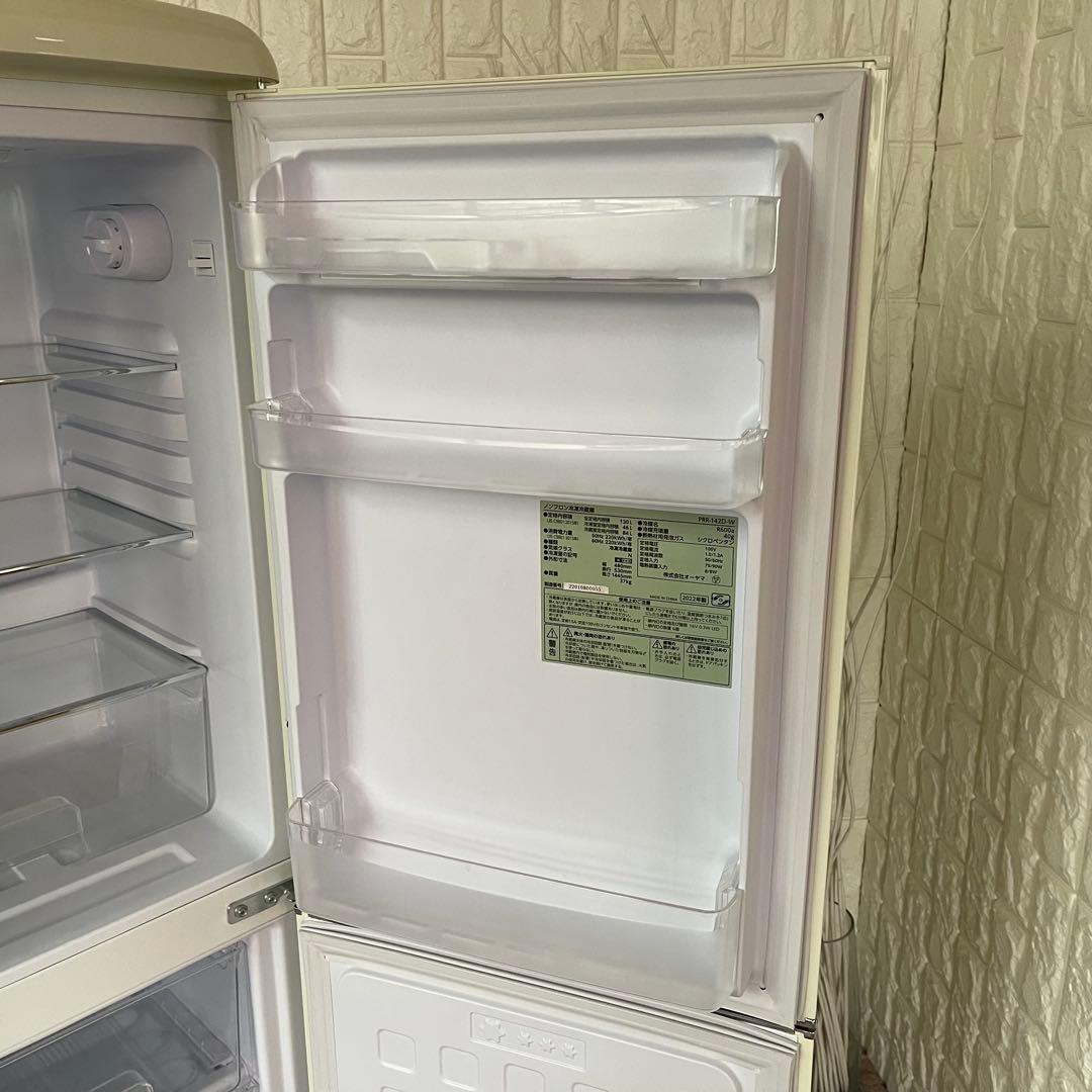 都内23区配送無料✨株式会社オーヤマ 冷蔵庫　レトロ　　2022年製