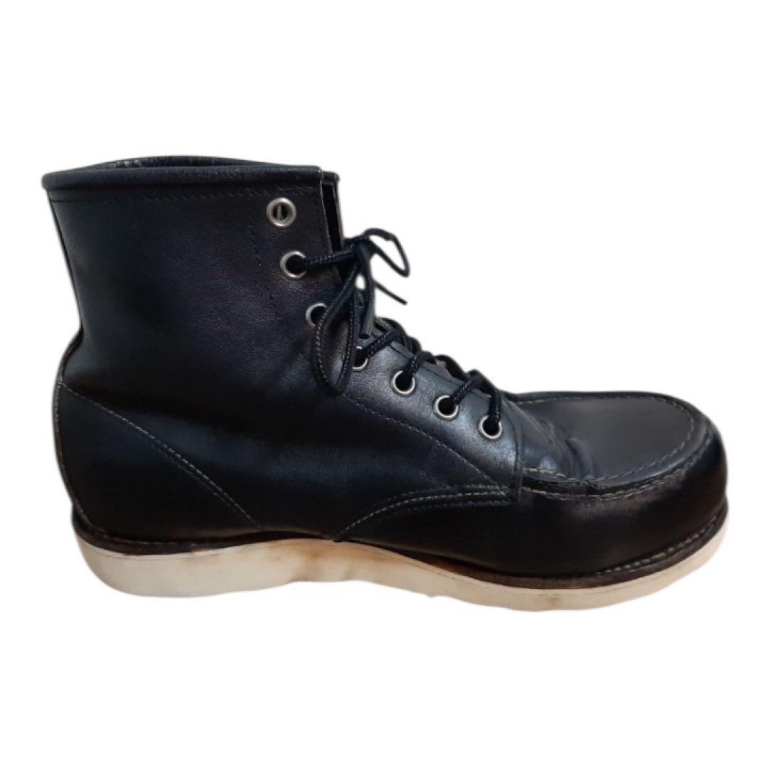 m*e様 レッドウィング　サイズ９.５Ｅ　２７.５センチ ブラック RED WI