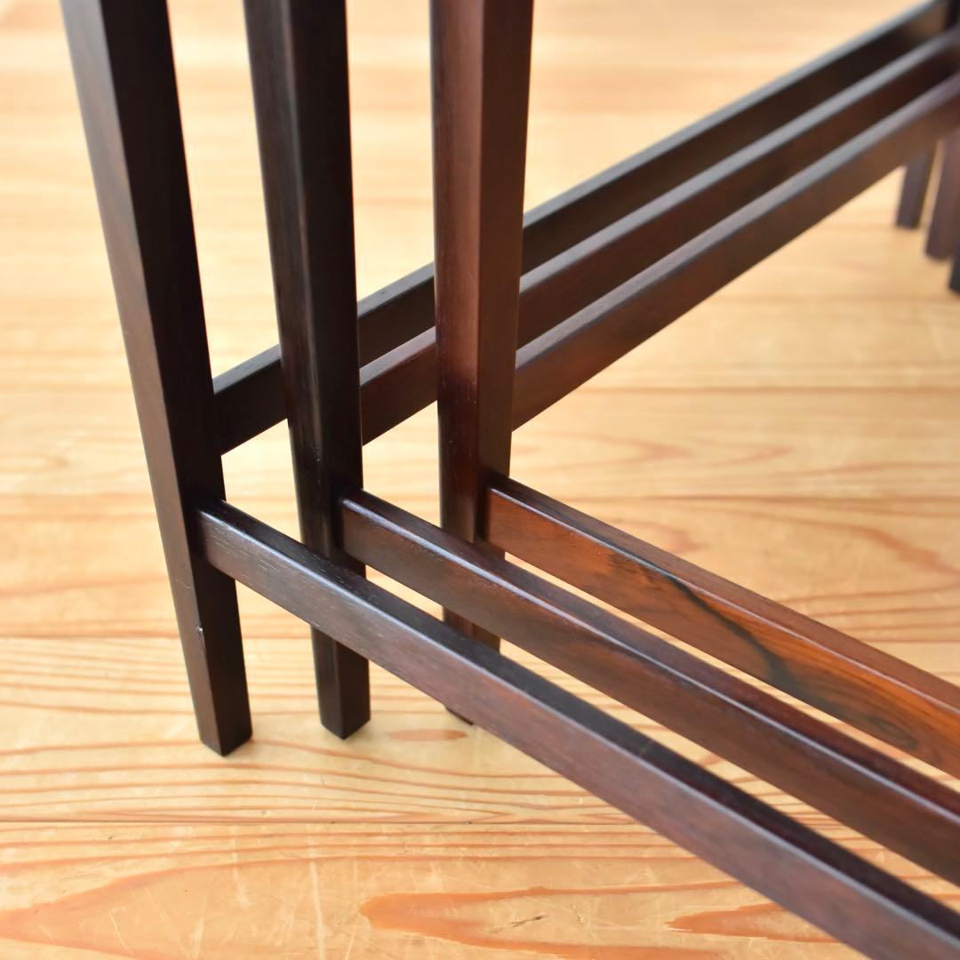 Bruksbo ノルウェー　ローズウッド　ネストテーブル