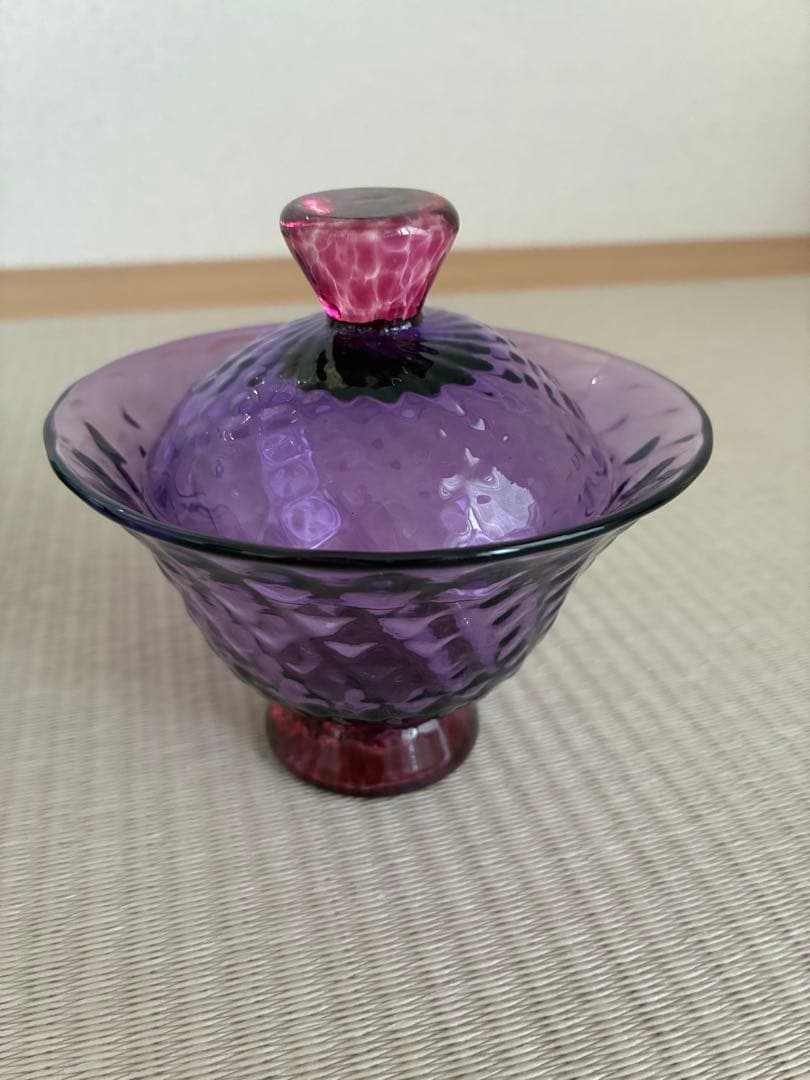 ★新品未使用　TSUNE 田中恒子さん　ガラス工芸　グラス　うつわ　バラ売り歓迎