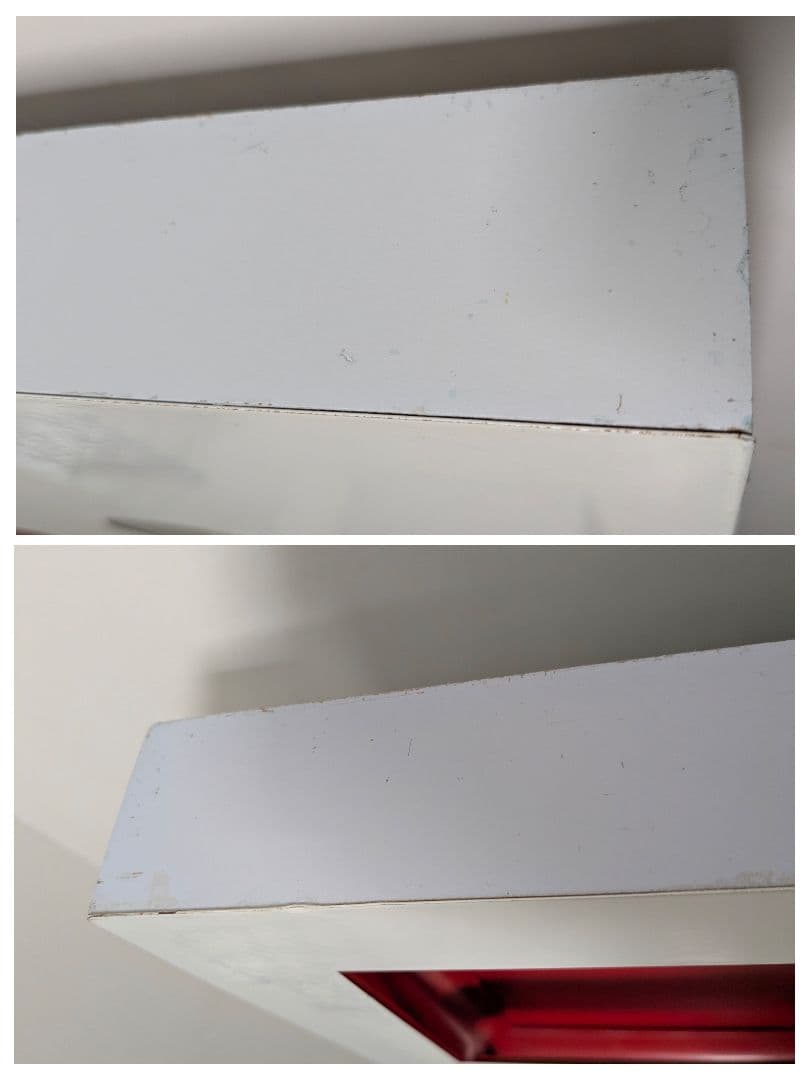 OLD IKEA JAGGA スチール ウォールラック 時計付き スペースエイジ