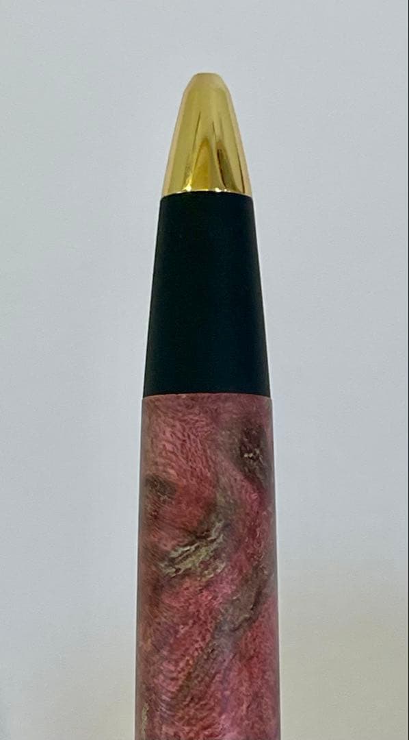 野原工芸 スタビライズドウッド メープル瘤 2色染 シャーペン