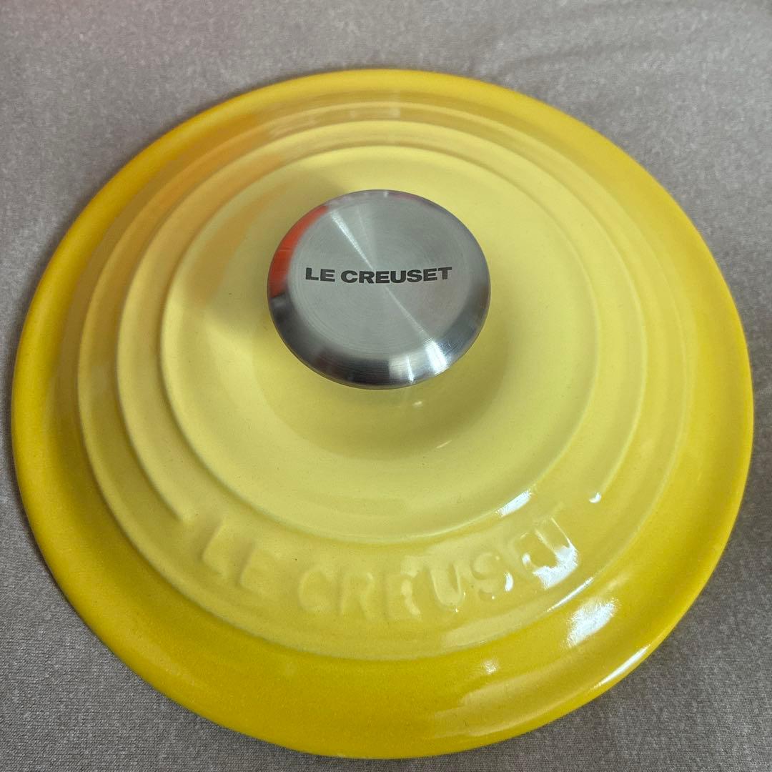 新品 LE CREUSET ルクルーゼ ココット エブリィ18 ソレイユイエロー