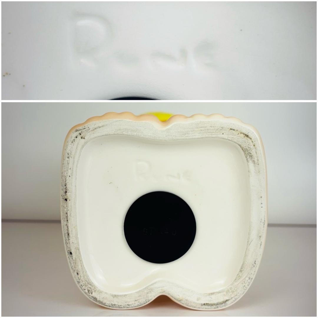 【美品】 内藤ルネ RUNE 貯金箱 天使 全長約33㎝ 昭和レトロ