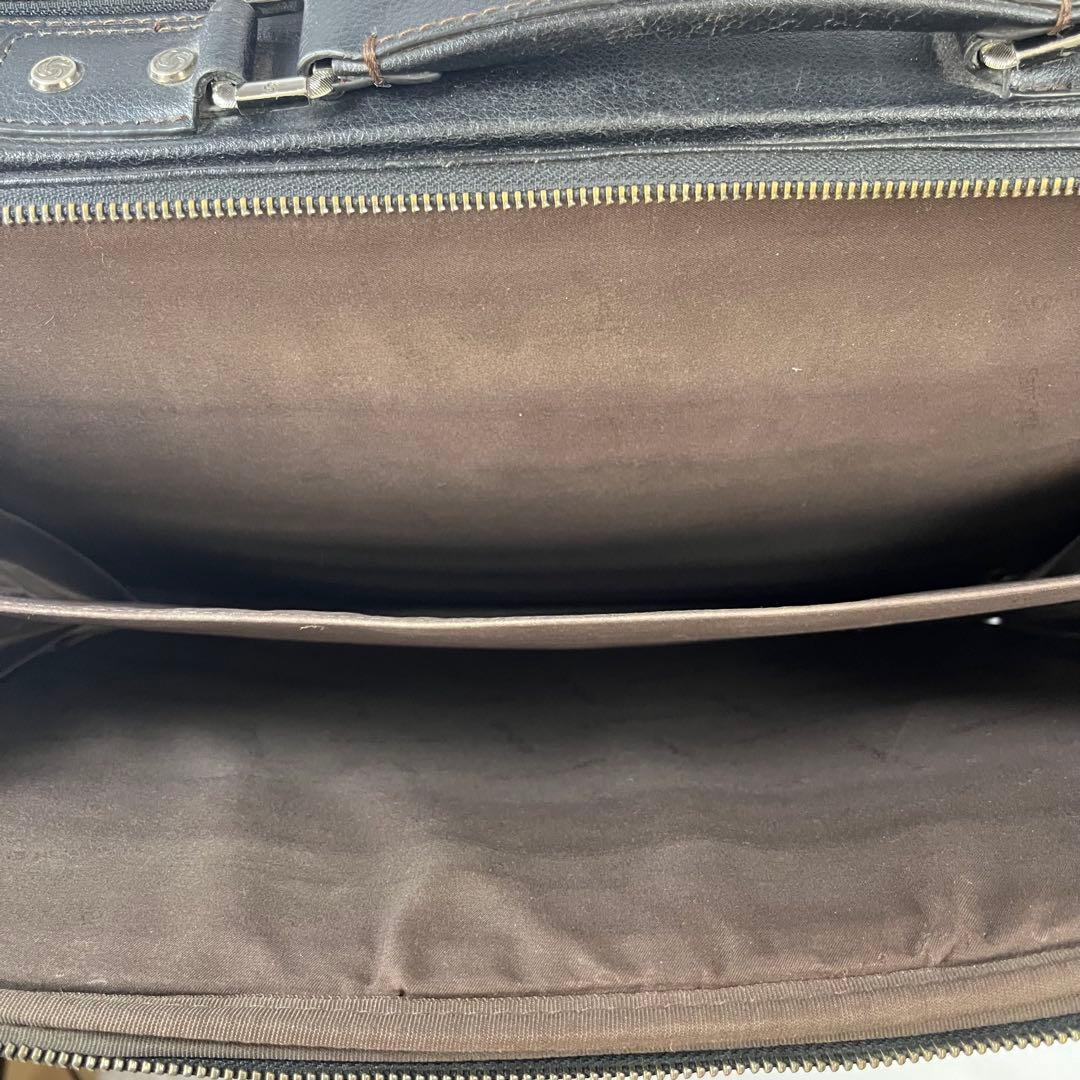 Samsonite サムソナイト ビジネスバッグ ブラック レザー 2way