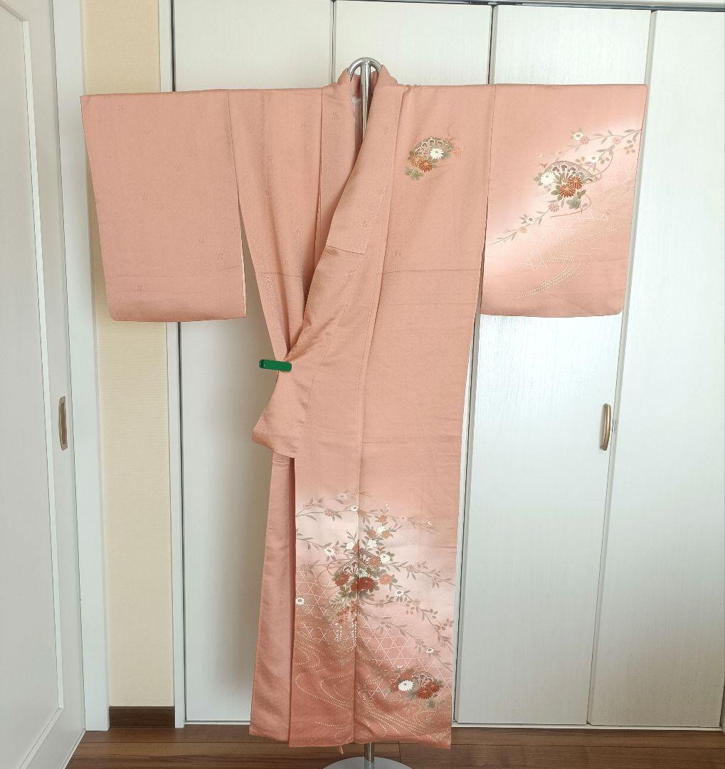 正絹訪問着　フルセット4点　入学式　卒業式　結婚式　宮参り