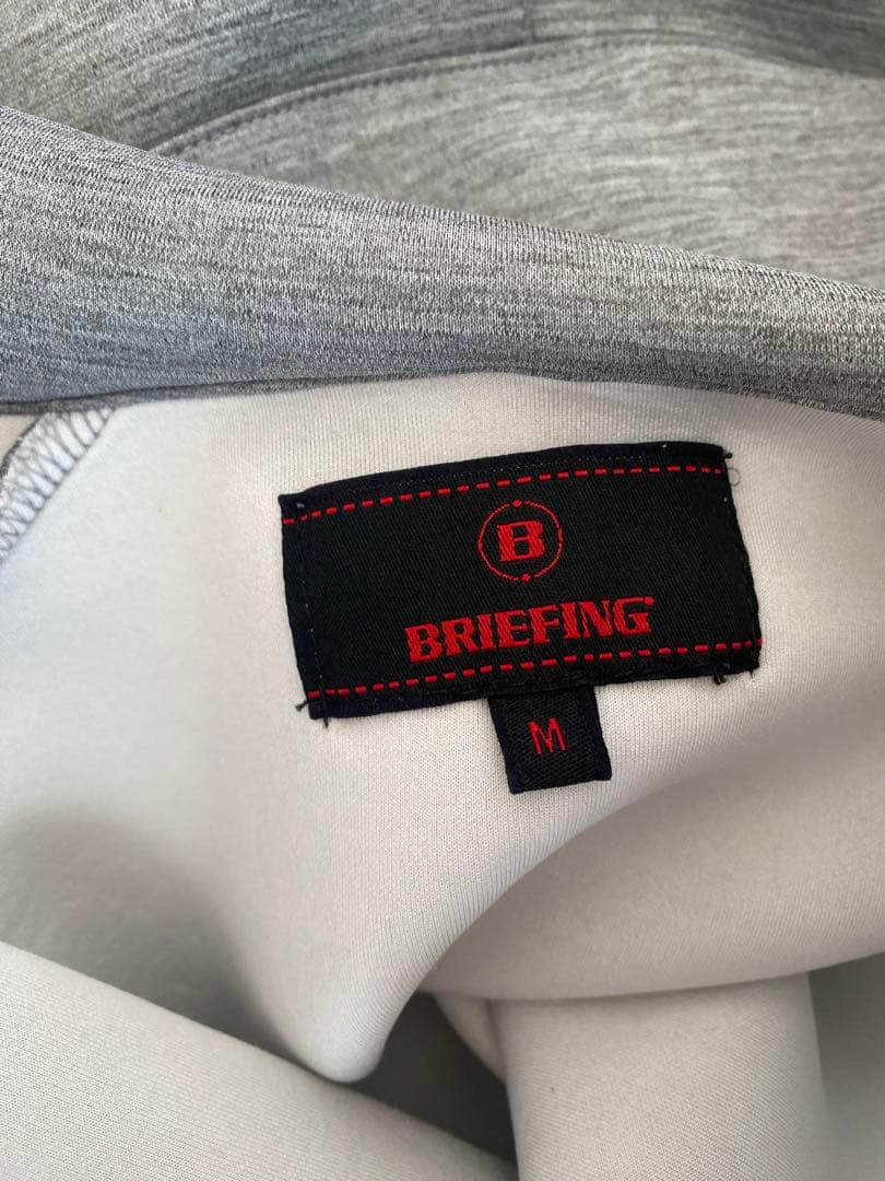 BRIEFING グレー パーカー・パンツセット
