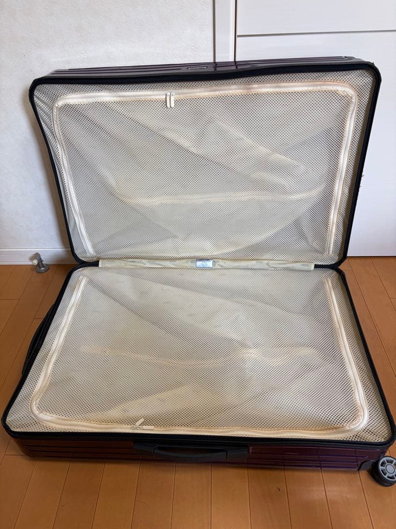 【廃盤 】リモワ サルサエアー 最大容量 105L 4輪 スーツケース パープル