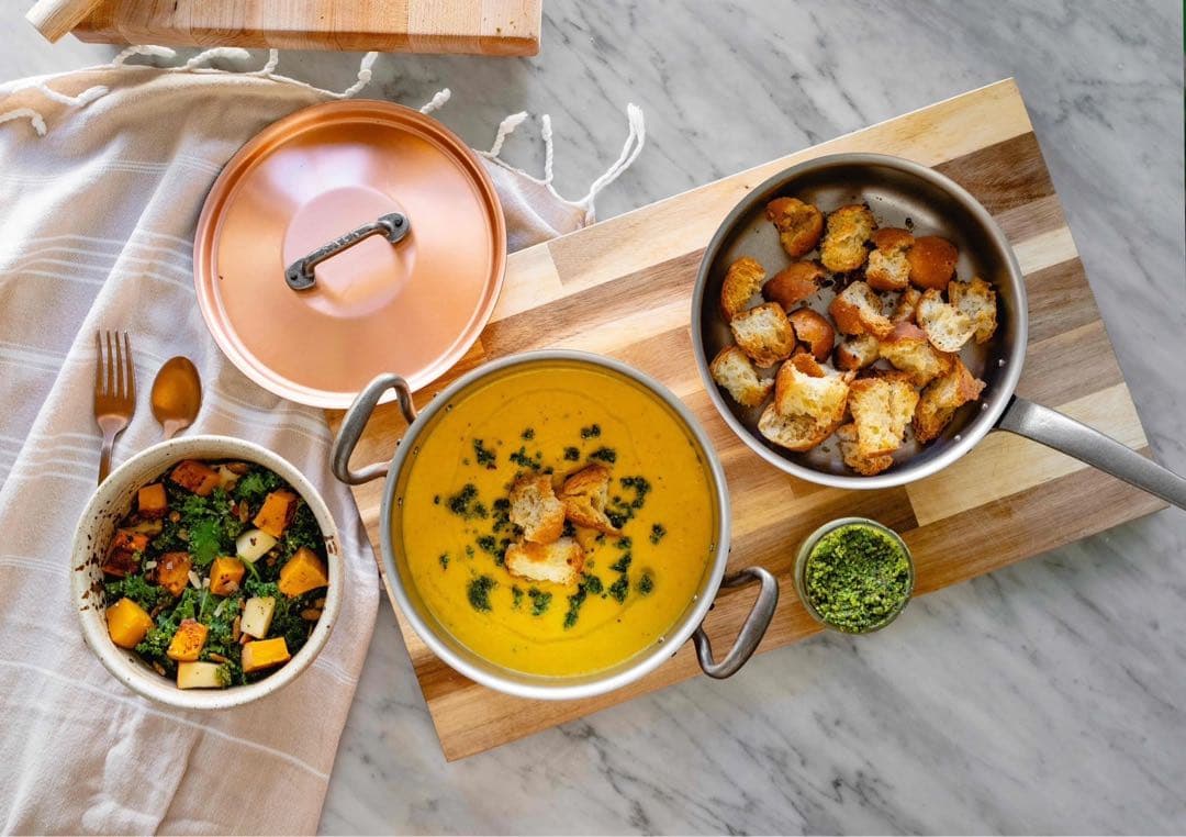 Falk ソテーパン（深型フライパン）銅製片手鍋