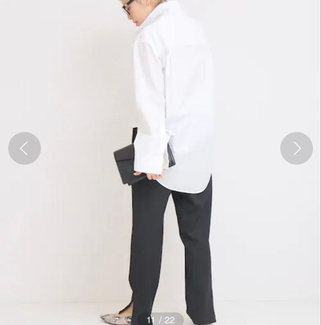 極美品♪ドゥーズィエムクラス Big Wash シャツ ゆったり オーバーサイズ