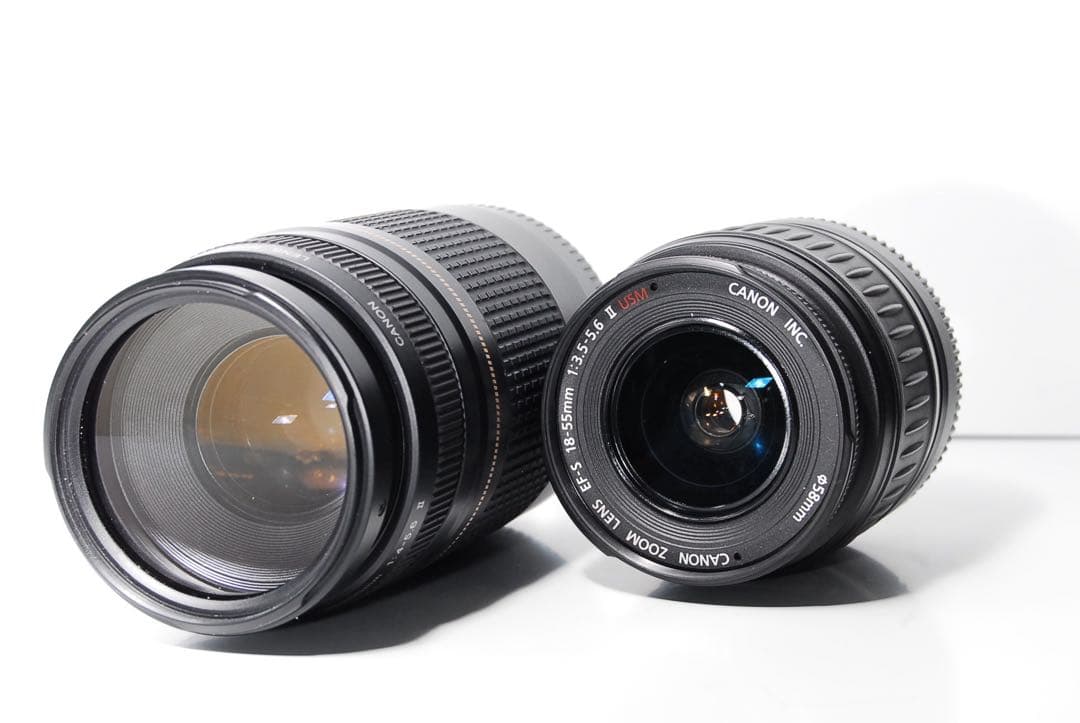 ☘️高性能！☘️Canon Kiss X7 ダブルレンズセット　極美品！