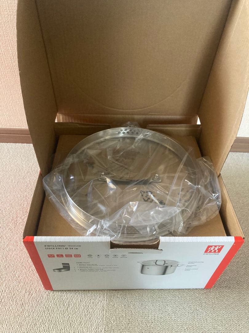 【新品】ツヴィリング トゥルーフロー ストックポット 24 cm