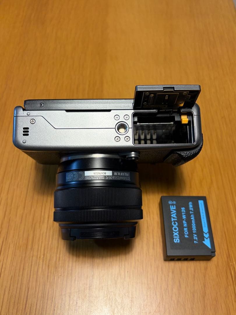 FUJIFILM X-T100 レンズキット　ダークシルバー