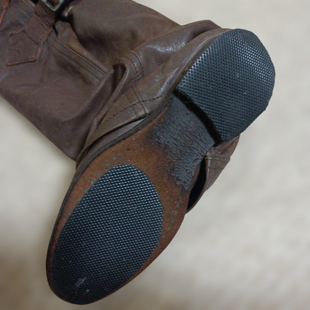 希少！ズッカ　zucca パンツブーツ　ナウシカブーツ　くしゅくしゅブーツ