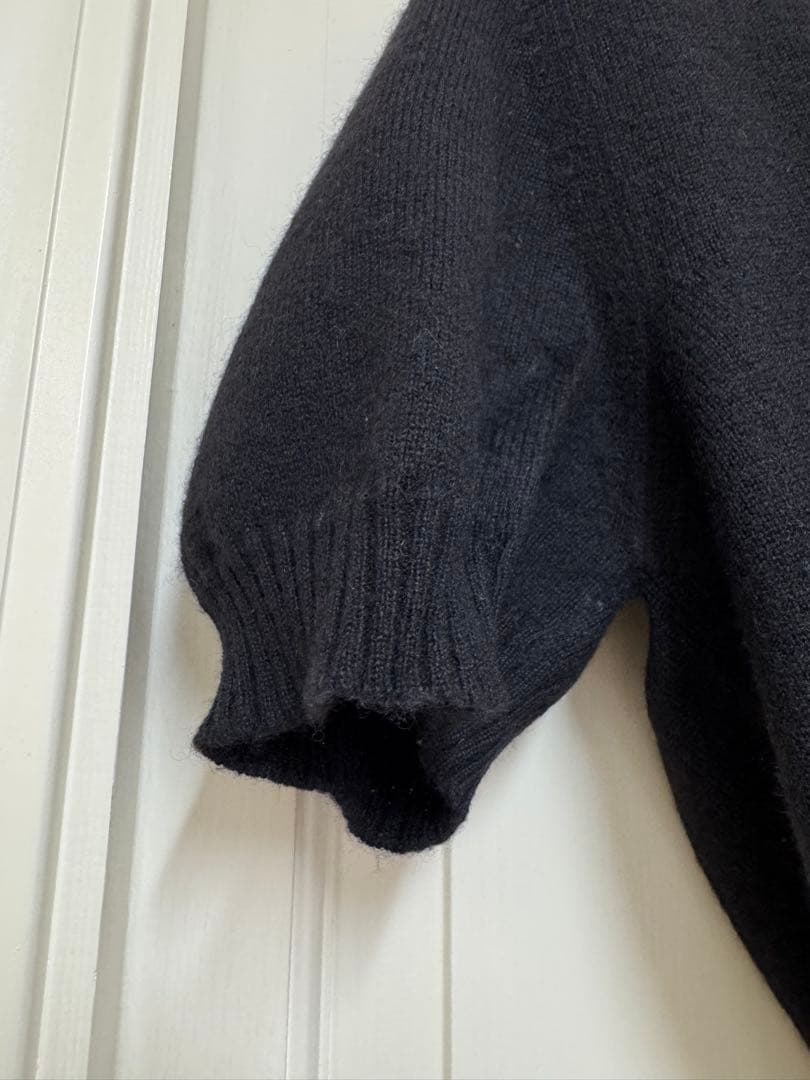 ヴィンテージ　グッチ　アンサンブル　トップス　カシミア　ブラック