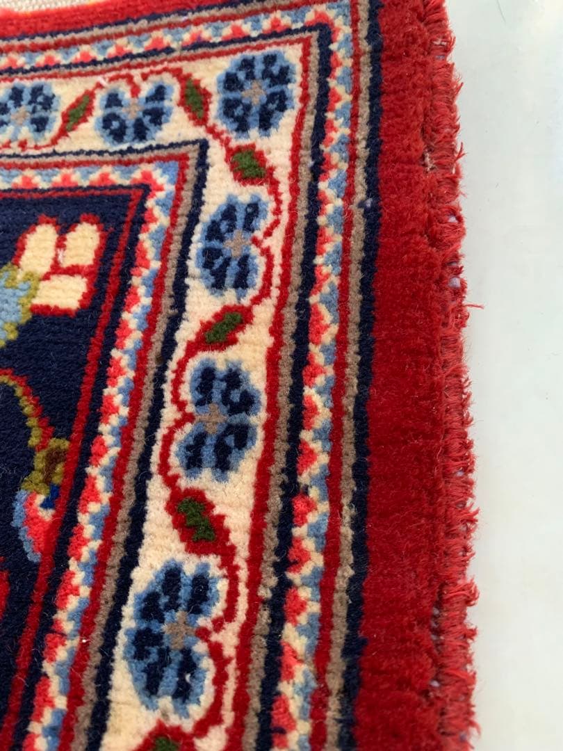 む*茶様 ★大幅値下げ★ペルシャ絨毯　ウール　手織り　パキスタン　トルクメン　ヴ