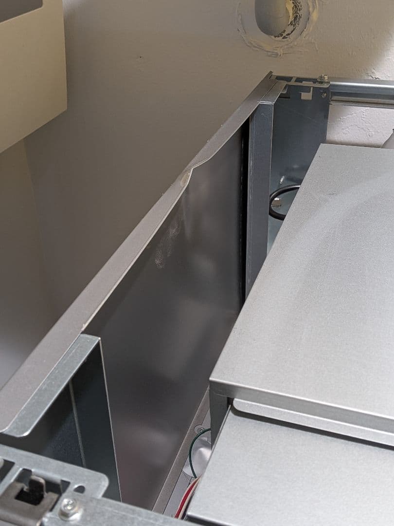 縦型冷凍庫 巾900 2025新品購入 使用5ヶ月 保証期間内 省エネ 100v