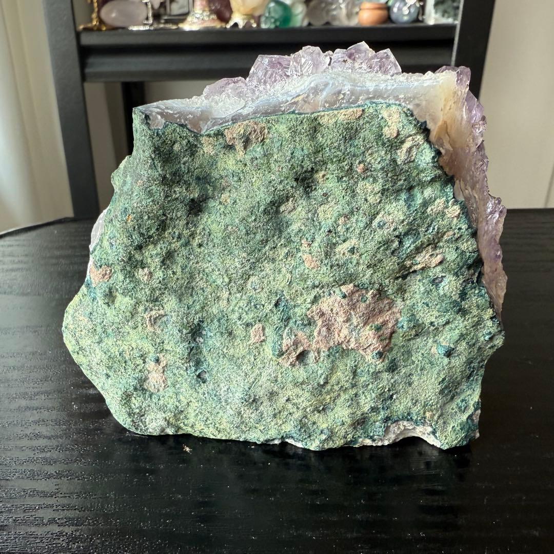 天然石シュガーアメジストの原石　置物　鉱物NO.011613