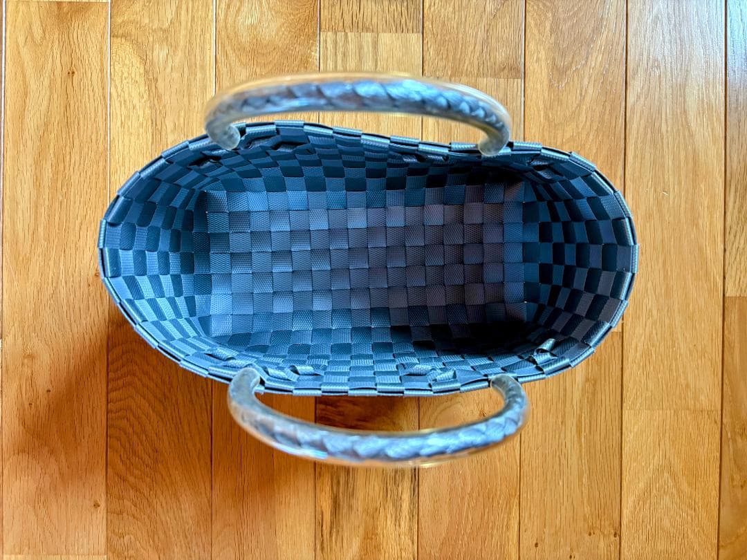 weeksdays ベトナムのかご　XL・XSサイズ　シルバー 2個セット