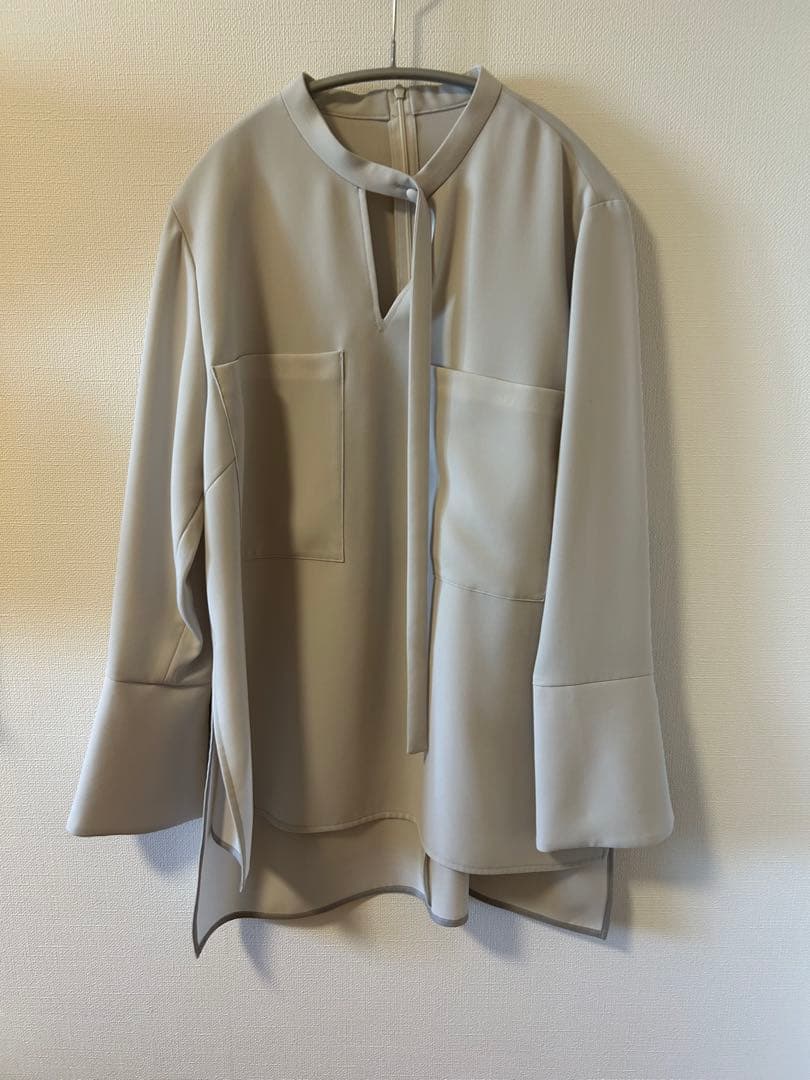 【美品】ADORE ドライタッチジョーゼットブラウス