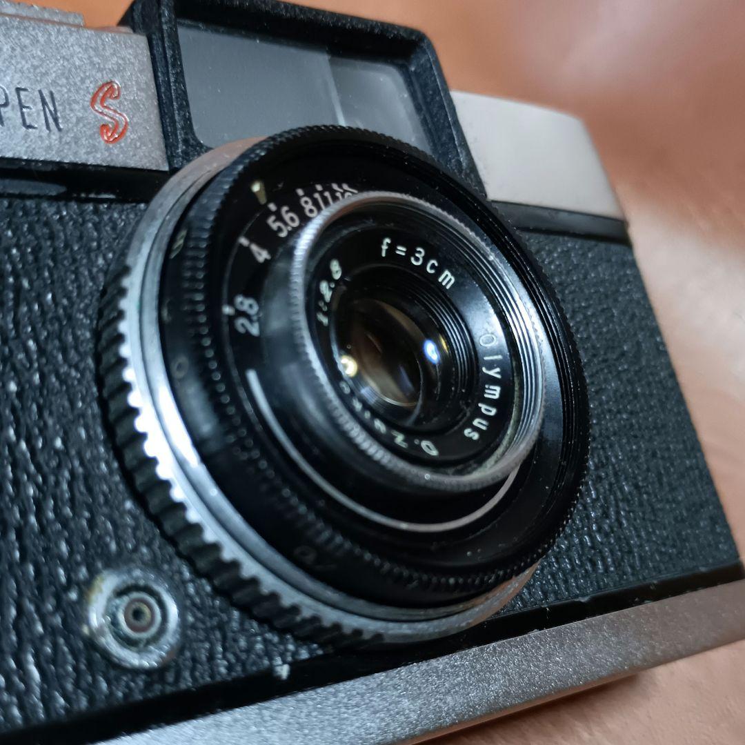 フィルムカメラ（整備、完動品）オリンパスペンS2.8