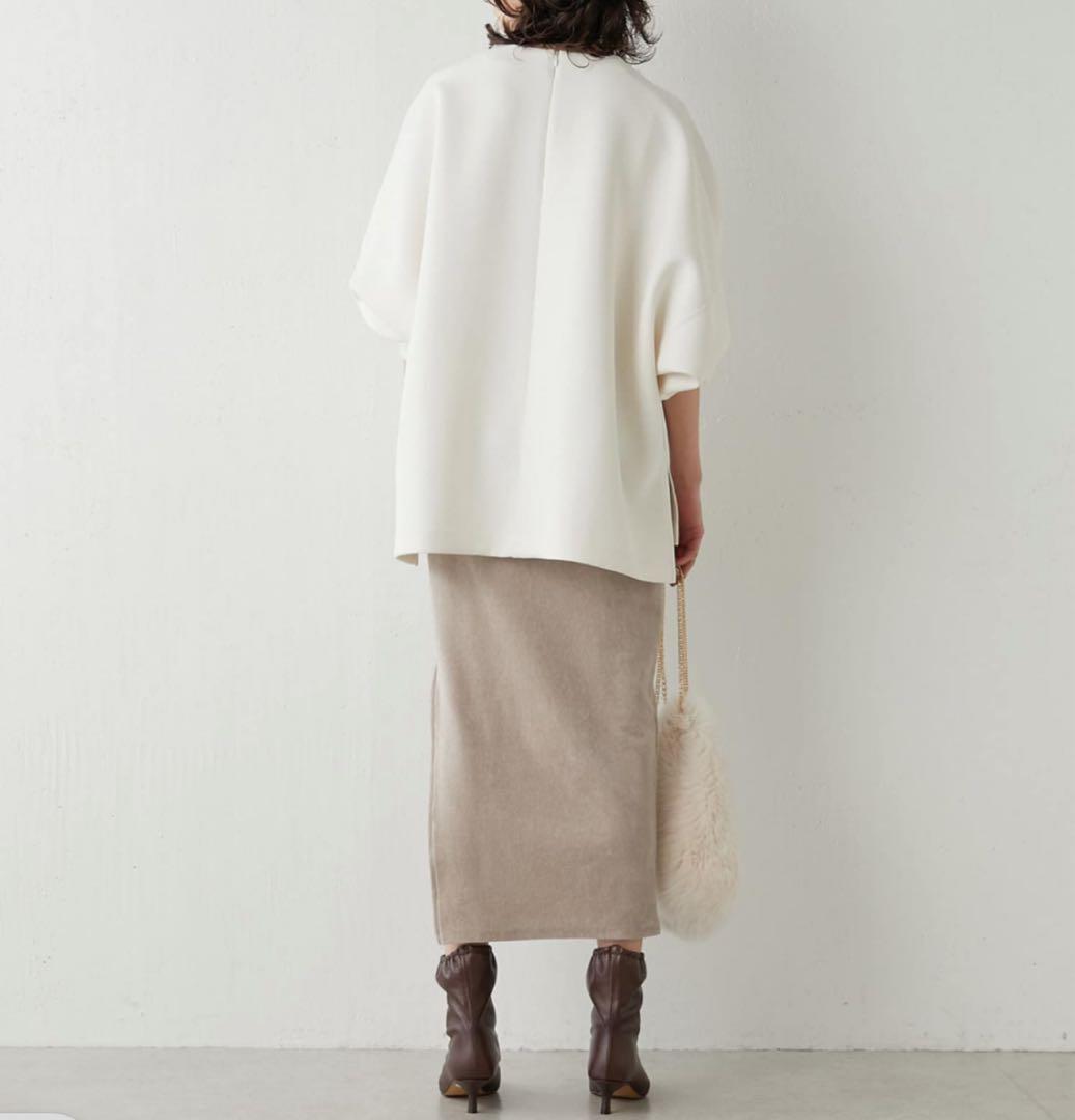 【23AW•美品】ウィムガゼット ダンボールプルオーバー オフホワイト 定番人気