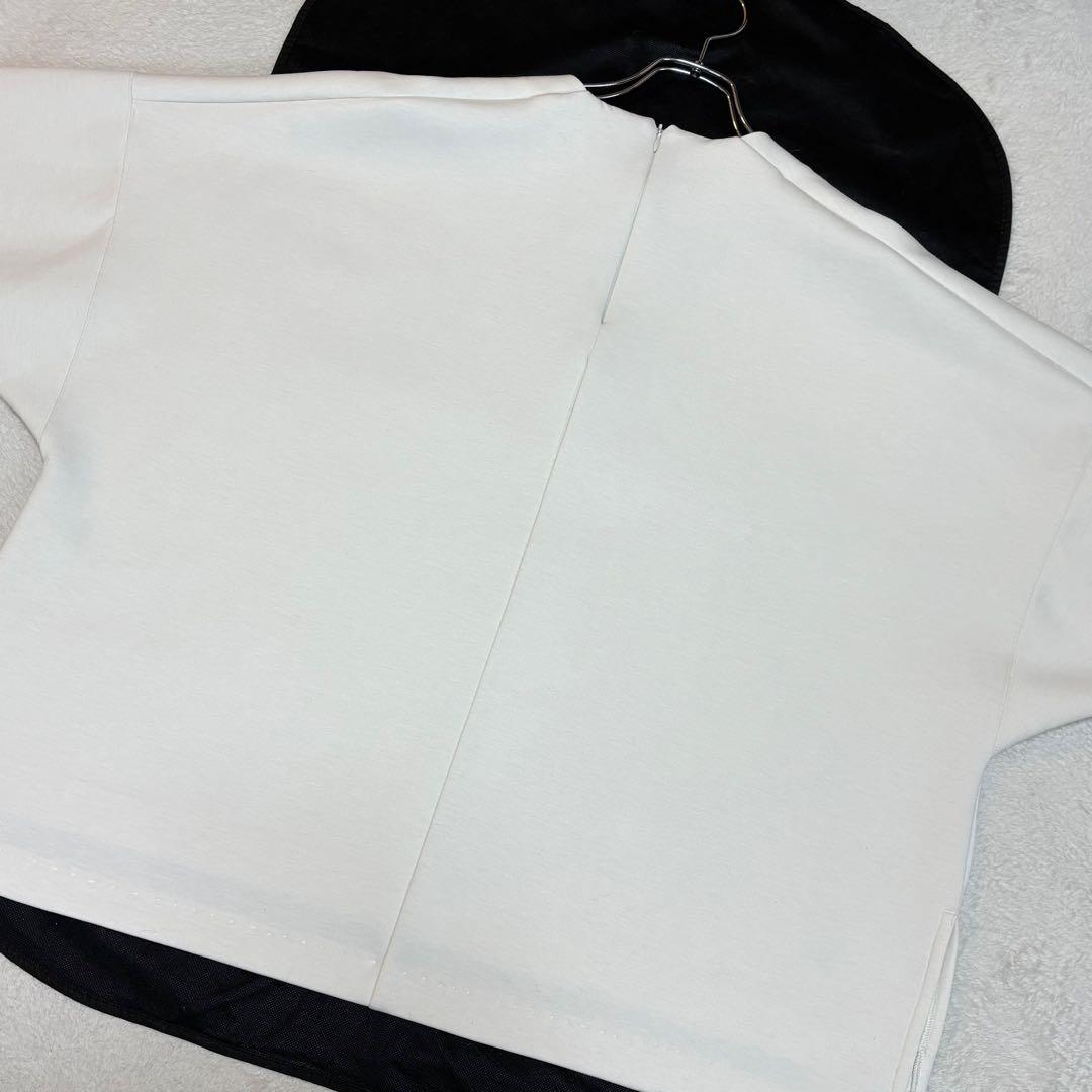 【23AW•美品】ウィムガゼット ダンボールプルオーバー オフホワイト 定番人気