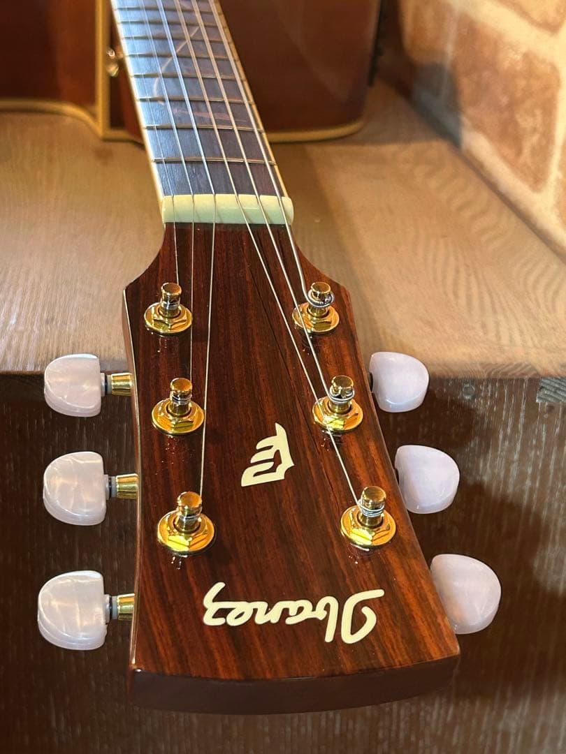 アイバニーズ・エレクトリックアコースティックギター(マホガニーボディー)
