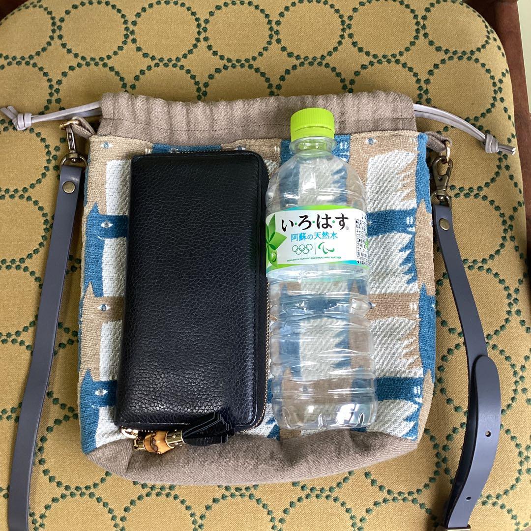 ミナペルホネンthoroughbred ポシェット　ハンドメイド