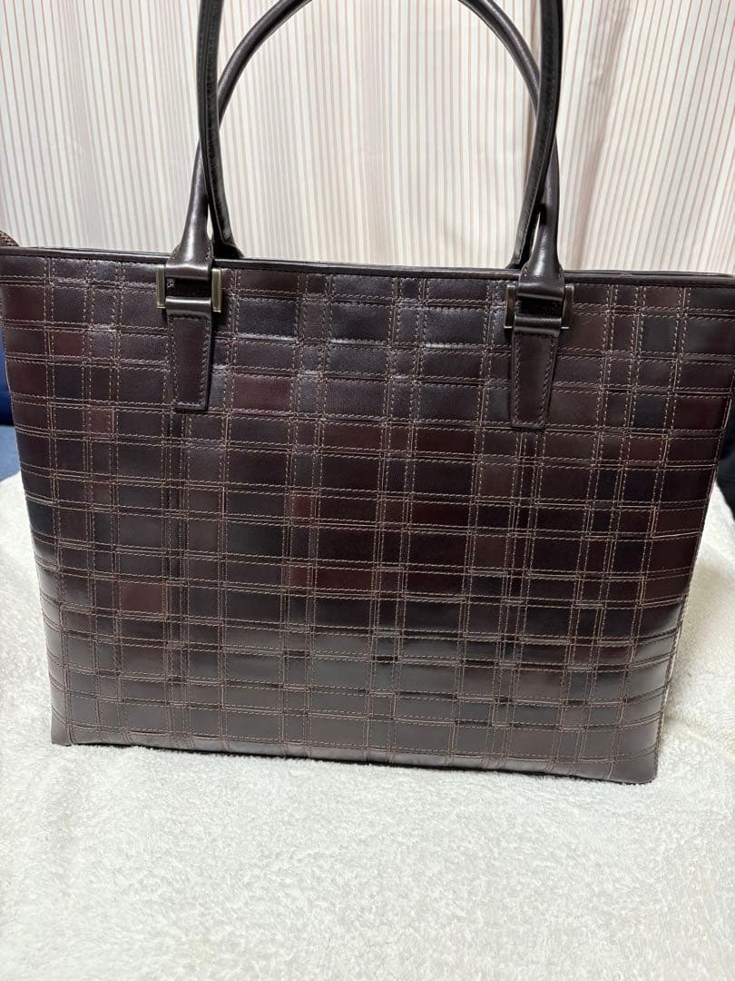 Merry Xmas！マザーハウスアンティークメッシュ ダークブラウン　トート