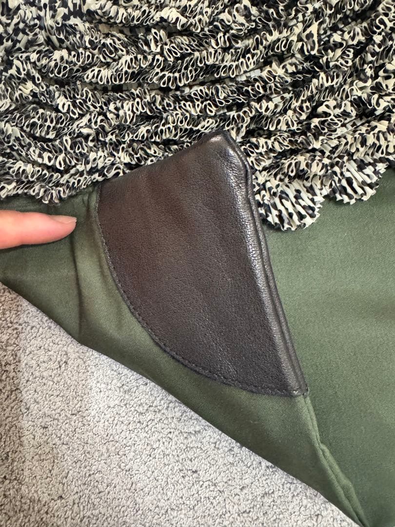 carnet オリーブグリーン ナイロンバッグ