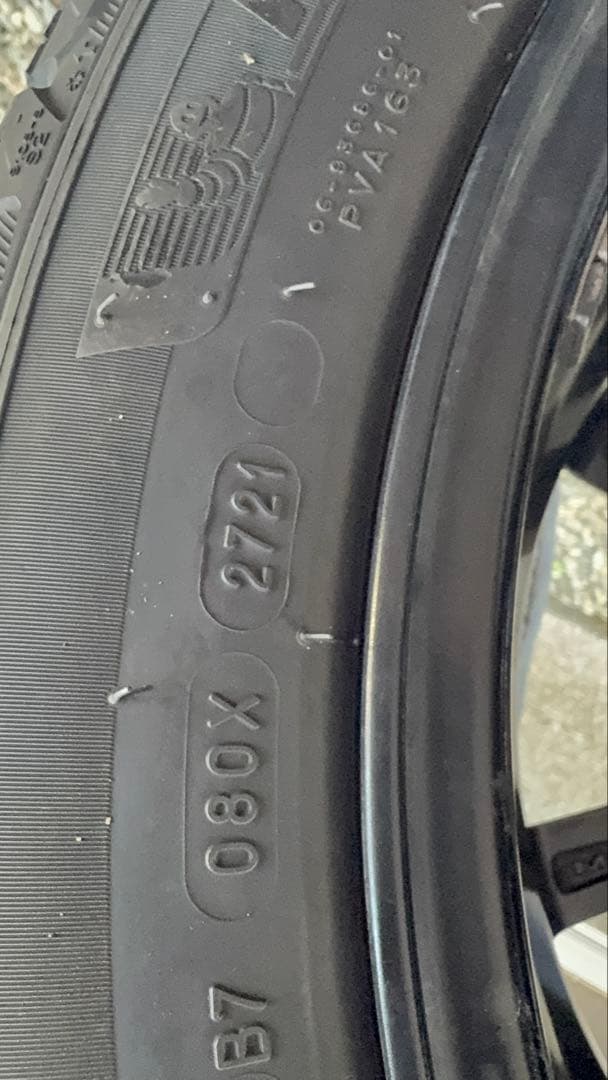 ④メルセデスE300用245/45 R18 ミシュランスタッドレスMAKホイール