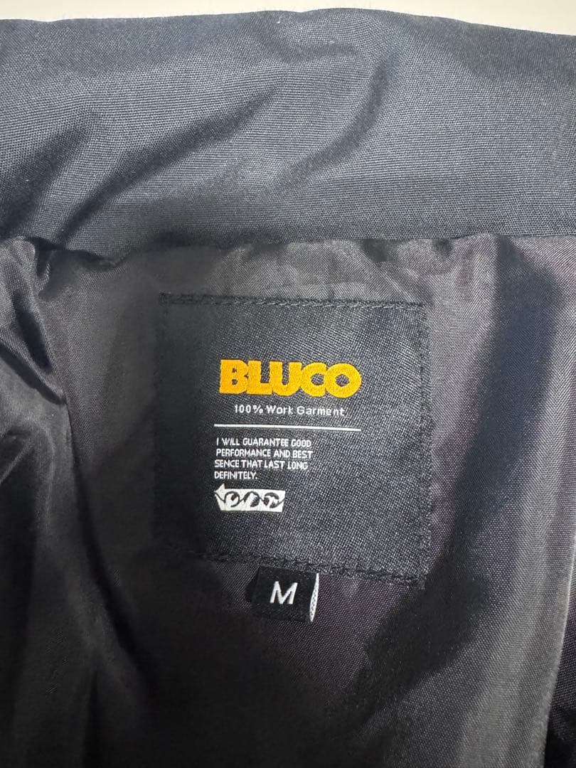 ブルコ ブラックキルティングジャケット