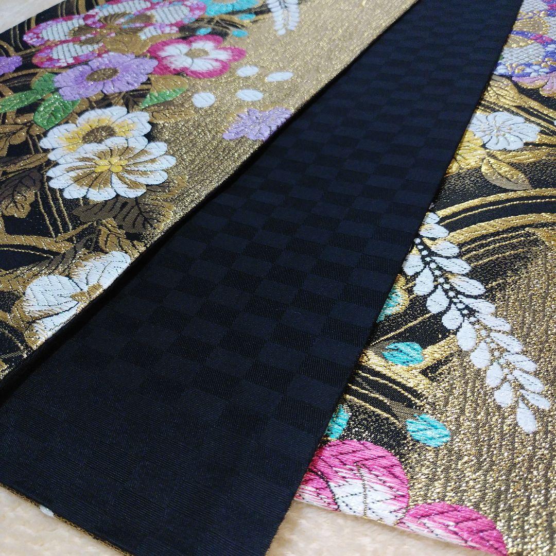 MOA 様２点まとめ依頼品物【京洛たはら謹製 袋帯 佐賀錦 和装 正絹 帯 】