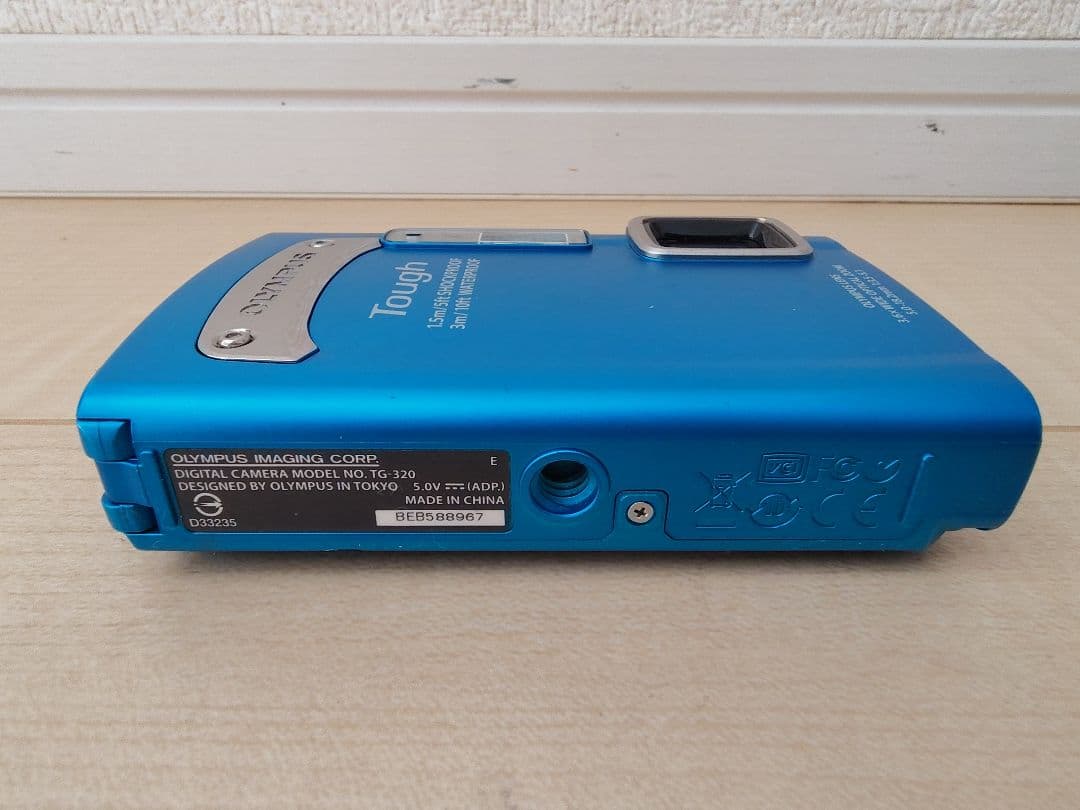 OLYMPUS TG-320 青 15m防水 付属品あり、オマケ付き