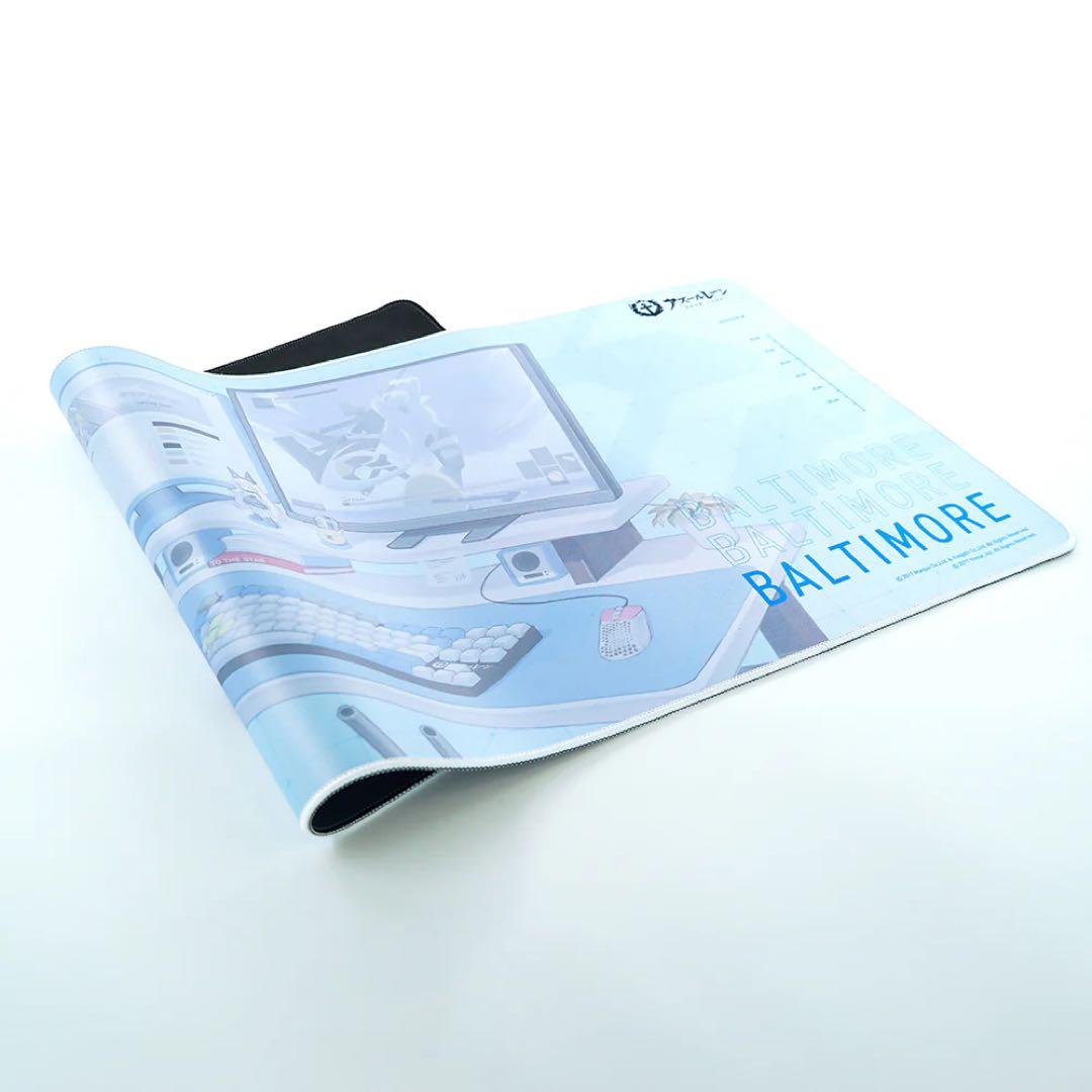 ふもコレ×アズールレーン マウスパッド ボルチモアモデル アズレン 新品未使用